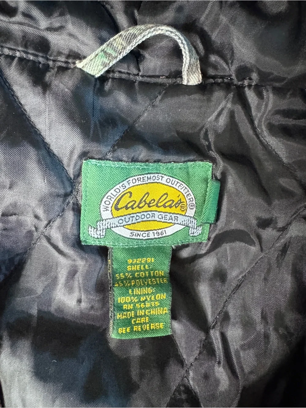 N/A cabela seclusion
